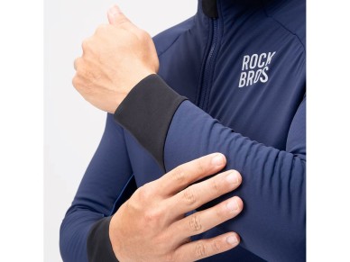 Rockbros YDWT014 Winter Fleece Double Layer Cycling Jacket Size XL - Blue Rockbros YDWT014 Winter Fleece Double Layer Cycling Jacket Size XL - Blue