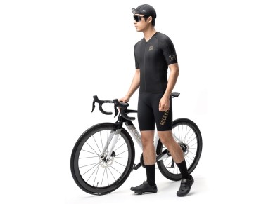 Rockbros YDDX011 Diamond Short Sleeve Cycling Jersey Size XL - Black Rockbros YDDX011 Diamond Short Sleeve Cycling Jersey Size XL - Black