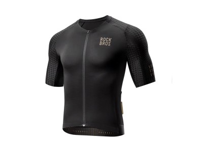 Rockbros YDDX011 Diamond Short Sleeve Cycling Jersey Size XXL - Black Rockbros YDDX011 Diamond Short Sleeve Cycling Jersey Size XXL - Black