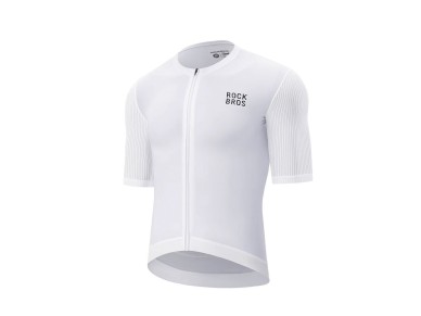 Rockbros 15200025 Short Sleeve Cycling Jersey Size XL - White Rockbros 15200025 Short Sleeve Cycling Jersey Size XL - White