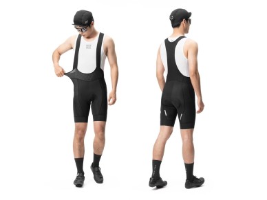 Rockbros YDDK009 Men's Cycling Bib Shorts with Pad Size XXL - Black Rockbros YDDK009 Men's Cycling Bib Shorts with Pad Size XXL - Black