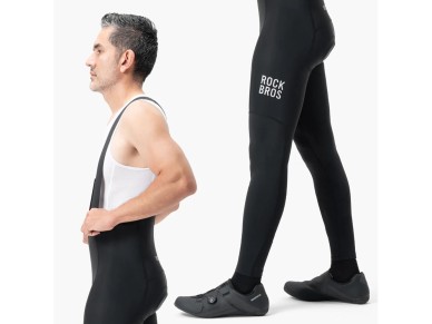 Rockbros 200021 Long Cycling Bib Shorts with Pad Size XXXL - Black Rockbros 200021 Long Cycling Bib Shorts with Pad Size XXXL - Black