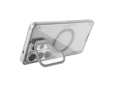 Nillkin Iceblade Prop Magnetic Case with Camera Cover and Stand Compatible with MagSafe for Samsung Nillkin Iceblade Prop Magnetic Case with Camera Cover and Stand Compatible with MagSafe for Samsung