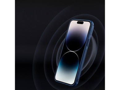 Nillkin Textured S Case for iPhone 14 Pro, armored cover with camera cover, blue Nillkin Textured S Case for iPhone 14 Pro, armored cover with camera cover, blue