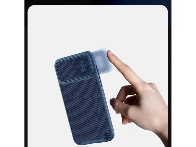 Nillkin Textured S Case iPhone 14 Plus armored cover with camera cover, black