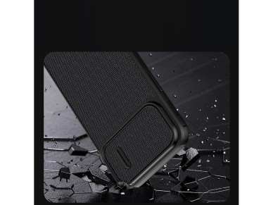 Nillkin Textured S Case iPhone 14 Plus armored cover with camera cover, black
