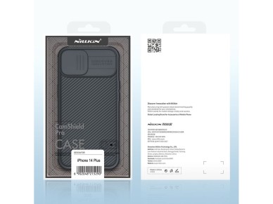 Nillkin CamShield Pro Case iPhone 14 Plus Armor Cover Camera Protector Black Nillkin CamShield Pro Case iPhone 14 Plus Armor Cover Camera Protector Black