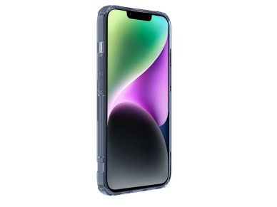 Nillkin Nature Pro iPhone 14 Plus case, armored cover, blue cover