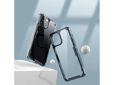 Nillkin Nature Pro iPhone 14 Plus case, armored cover, blue cover