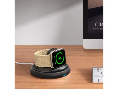 Carregador indutivo dobr�vel Joyroom JR-W12 para Apple Watch - preto