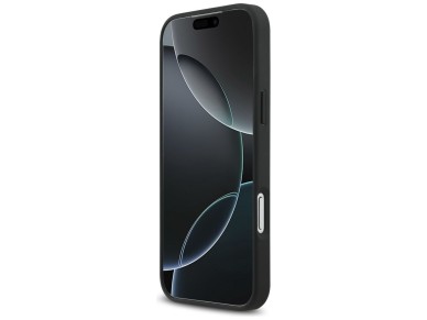 Mercedes Leather The Move MagSafe Case for iPhone 17 Pro Max - Black