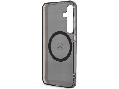 Mercedes Double Layer W Red MagSafe case for Samsung Galaxy S24 - black Mercedes Double Layer W Red MagSafe case for Samsung Galaxy S24 - black