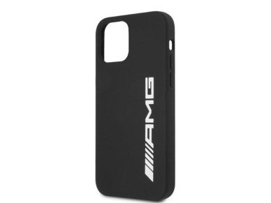 AMG Silicone Big Logo case for iPhone 12 Pro Max - black AMG Silicone Big Logo case for iPhone 12 Pro Max - black