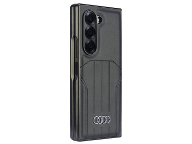 Audi Synthetic Leather MagSafe Case for Samsung Galaxy Z Fold 6 - Black