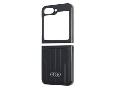 Audi Synthetic Leather MagSafe Case for Samsung Galaxy Z Flip 6 - Black