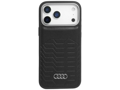 Audi GT Synthetic Leather MagSafe Case for iPhone 17 Pro Max - Black Audi GT Synthetic Leather MagSafe Case for iPhone 17 Pro Max - Black