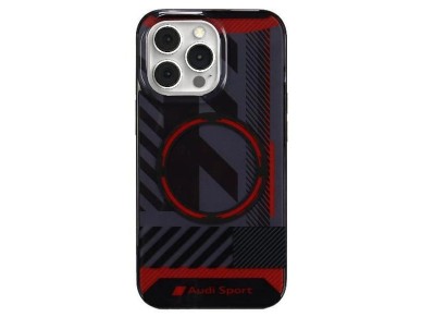 Capa Audi IML Sport MagSafe para iPhone 13 Pro / 13 6.1" - Preta