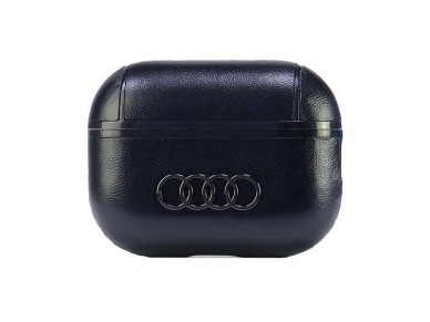 Audi Leather Big Logo AirPods Pro 2 cover black/black AU-APP2-GT/D3-BK Audi Leather Big Logo AirPods Pro 2 cover black/black AU-APP2-GT/D3-BK