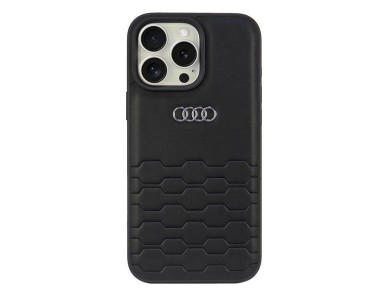 Audi Synthetic Leather iPhone 16 Pro Max 6.9" black/black hardcase AU-TPUPCIP16PM-GT/D2-BK Audi Synthetic Leather iPhone 16 Pro Max 6.9" black/black hardcase AU-TPUPCIP16PM-GT/D2-BK
