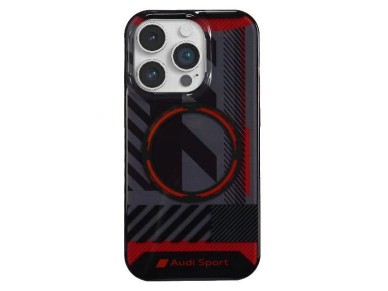 Audi IML Sport MagSafe Case iPhone 14 Pro Max 6.7" black/black hardcase AU-IMLMIP14PM-RSQ/D2-BK Audi IML Sport MagSafe Case iPhone 14 Pro Max 6.7" black/black hardcase AU-IMLMIP14PM-RSQ/D2-BK