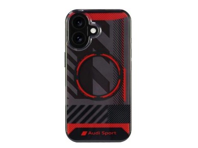 Audi IML Sport MagSafe iPhone 16 6.1" black/black hardcase AUS-IMLMIP16-RSQ/D2-BK Audi IML Sport MagSafe iPhone 16 6.1" black/black hardcase AUS-IMLMIP16-RSQ/D2-BK