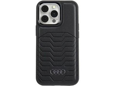 Capa Audi em couro sintético com MagSafe para iPhone 13 Pro / 13 - preta Capa Audi em couro sintético com MagSafe para iPhone 13 Pro / 13 - preta