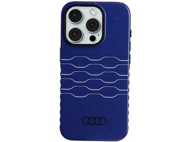 Audi IML MagSafe case for iPhone 15 Pro - blue Audi IML MagSafe case for iPhone 15 Pro - blue