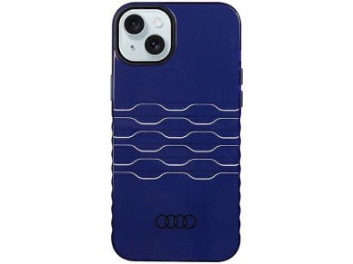 Audi IML MagSafe case for iPhone 15 Plus / 14 Plus - blue Audi IML MagSafe case for iPhone 15 Plus / 14 Plus - blue