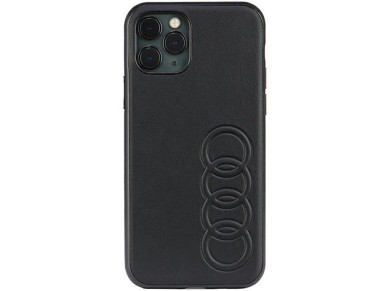 Audi Synthetic Leather iPhone 11 Pro 5.8" black/black hardcase AU-TPUPPCIP11-TT/D1-BK Audi Synthetic Leather iPhone 11 Pro 5.8" black/black hardcase AU-TPUPPCIP11-TT/D1-BK