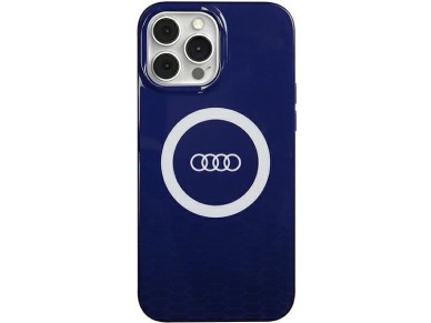 Audi IML Big Logo MagSafe case for iPhone 13 Pro Max - blue Audi IML Big Logo MagSafe case for iPhone 13 Pro Max - blue