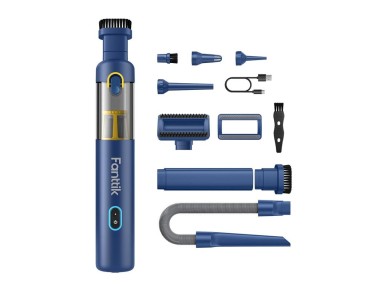 Fanttik V8 Apex Cordless Portable Car Vacuum Cleaner (Blue)