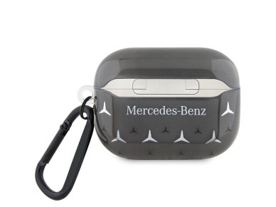 Mercedes MEAP8DPMGS AirPods Pro cover black/black Large Star Pattern Mercedes MEAP8DPMGS AirPods Pro cover black/black Large Star Pattern