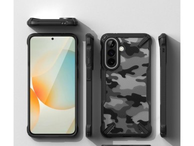 Ringke Fusion X Case for Samsung Galaxy A57 5G - Black and Gray Ringke Fusion X Case for Samsung Galaxy A57 5G - Black and Gray