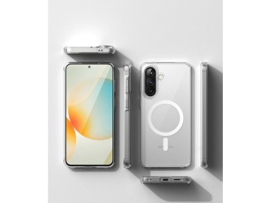 Ringke Fusion Magnetic MagSafe Case for Samsung Galaxy A57 5G - Transparent Ringke Fusion Magnetic MagSafe Case for Samsung Galaxy A57 5G - Transparent