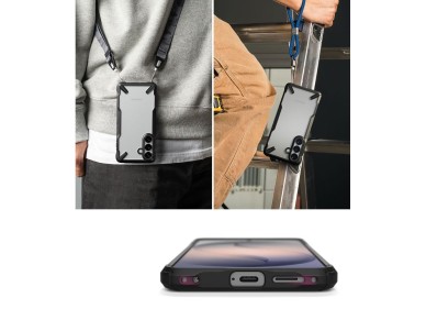 Funda Ringke Fusion X para Samsung Galaxy S26 - Negro transparente Funda Ringke Fusion X para Samsung Galaxy S26 - Negro transparente