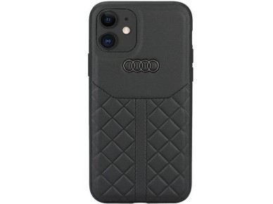 Audi Genuine Leather iPhone 12/12 Pro 6.1" black/black hardcase AU-TPUPCIP12P-Q8/D1-BK Audi Genuine Leather iPhone 12/12 Pro 6.1" black/black hardcase AU-TPUPCIP12P-Q8/D1-BK