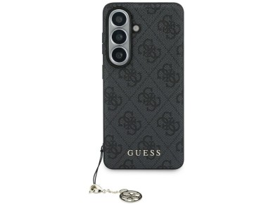Guess 4G Classic Logo Charm MagSafe case for Samsung Galaxy S26 - black Guess 4G Classic Logo Charm MagSafe case for Samsung Galaxy S26 - black