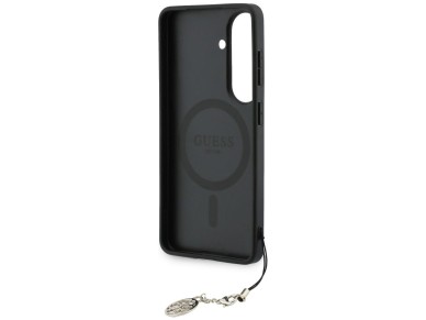 Capa MagSafe Guess 4G Classic Logo Charm para Samsung Galaxy S26 - Marrom Capa MagSafe Guess 4G Classic Logo Charm para Samsung Galaxy S26 - Marrom