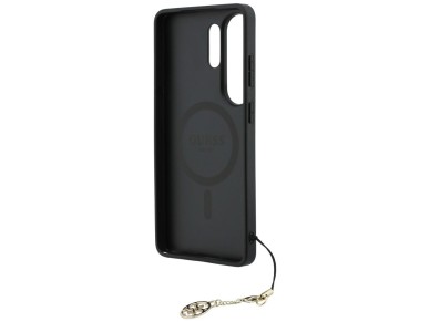 Guess 4G Classic Logo Charm MagSafe case for Samsung Galaxy S26 Ultra - black Guess 4G Classic Logo Charm MagSafe case for Samsung Galaxy S26 Ultra - black
