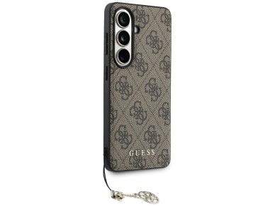 Capa MagSafe Guess 4G Classic Logo Charm para Samsung Galaxy S26 - Marrom Capa MagSafe Guess 4G Classic Logo Charm para Samsung Galaxy S26 - Marrom