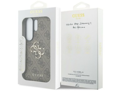 Funda Guess 4G con logo metálico grande para Samsung Galaxy S26 Ultra - Marrón Funda Guess 4G con logo metálico grande para Samsung Galaxy S26 Ultra - Marrón