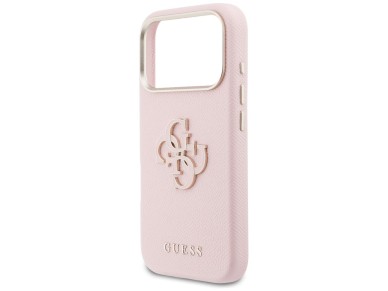 Funda Guess FW Resin Logo para iPhone 17 Pro - Rosa Funda Guess FW Resin Logo para iPhone 17 Pro - Rosa