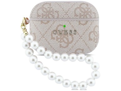 Guess 4G Pearl Strap Case for AirPods Pro 3 - Pink Guess 4G Pearl Strap Case for AirPods Pro 3 - Pink