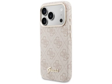 Guess 4G Script MagSafe Case for iPhone 17 Pro Max - Pink Guess 4G Script MagSafe Case for iPhone 17 Pro Max - Pink