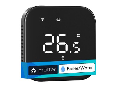 MEROSS MTS215BMA-B(EU) Smart Wi-Fi Thermostat (Black) MEROSS MTS215BMA-B(EU) Smart Wi-Fi Thermostat (Black)