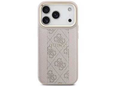 Funda Guess 4G Stripe MagSafe para iPhone 17 Pro - Rosa Funda Guess 4G Stripe MagSafe para iPhone 17 Pro - Rosa