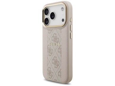 Funda Guess 4G Stripe MagSafe para iPhone 17 Pro - Rosa Funda Guess 4G Stripe MagSafe para iPhone 17 Pro - Rosa