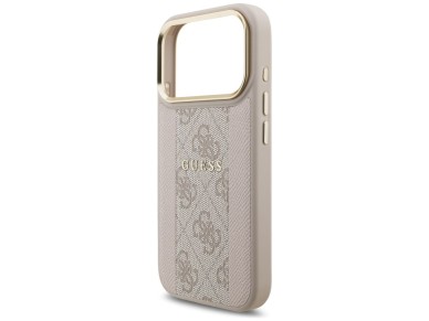 Funda Guess 4G Stripe MagSafe para iPhone 17 Pro - Rosa Funda Guess 4G Stripe MagSafe para iPhone 17 Pro - Rosa
