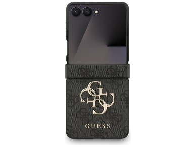 Guess Big 4G Logo Classic Logo Case for Samsung Galaxy Z Flip 7 - Black Guess Big 4G Logo Classic Logo Case for Samsung Galaxy Z Flip 7 - Black