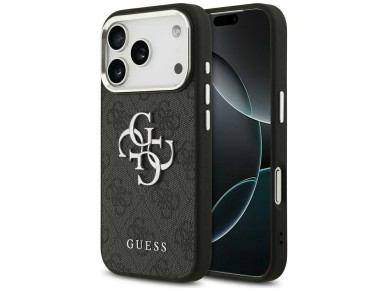 Guess 4G Big 4G Classic Logo case for iPhone 17 Pro Max - black Guess 4G Big 4G Classic Logo case for iPhone 17 Pro Max - black